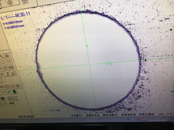光纤激光切割机3mm铝基板切割工艺报告